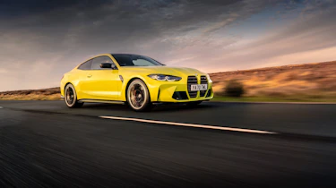 BMW M4 Competition 2021 review – front tracking