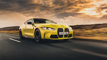 BMW M4 Competition 2021 review – front tracking
