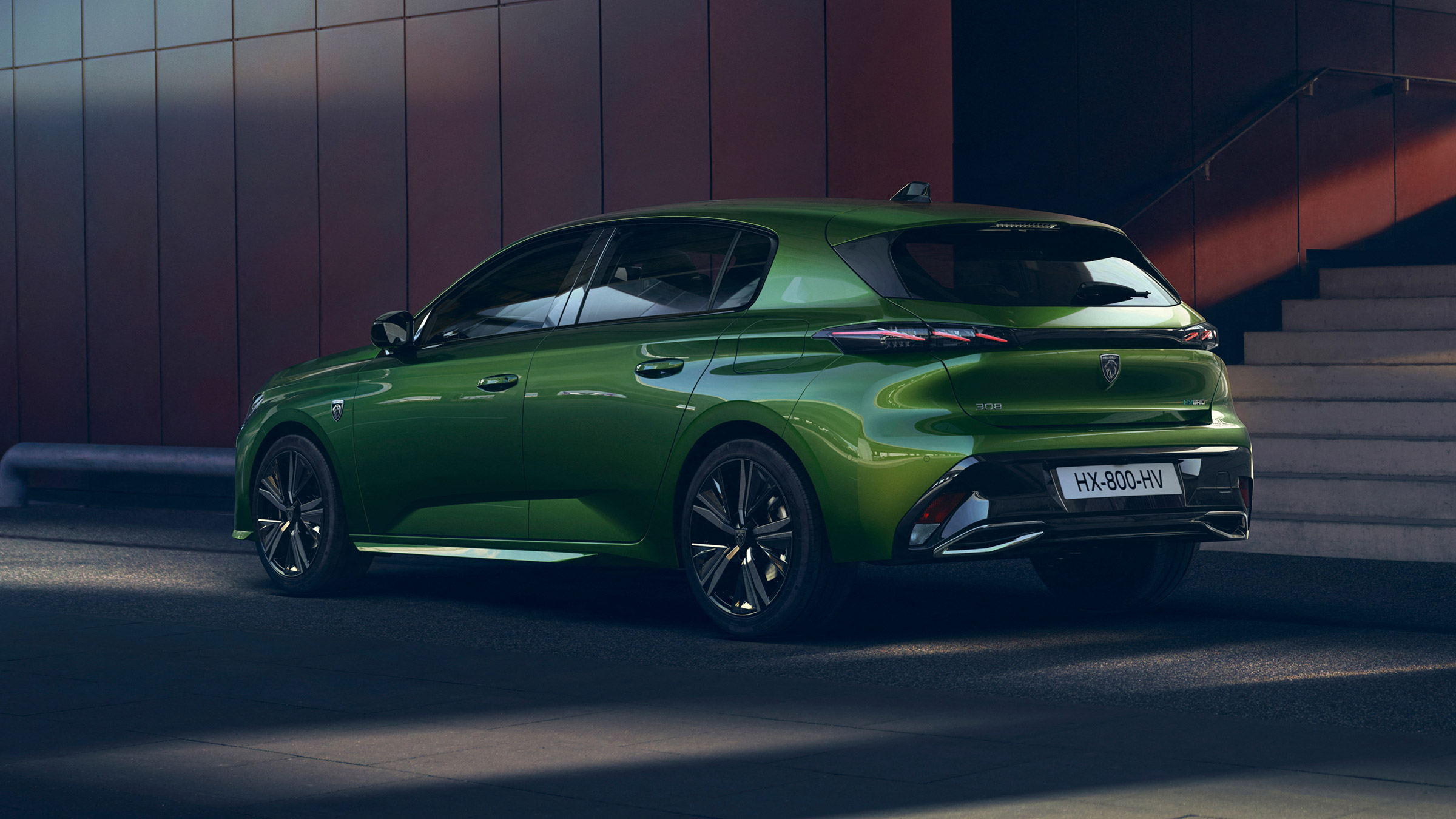 2021 Peugeot 308 - rear quarter 2