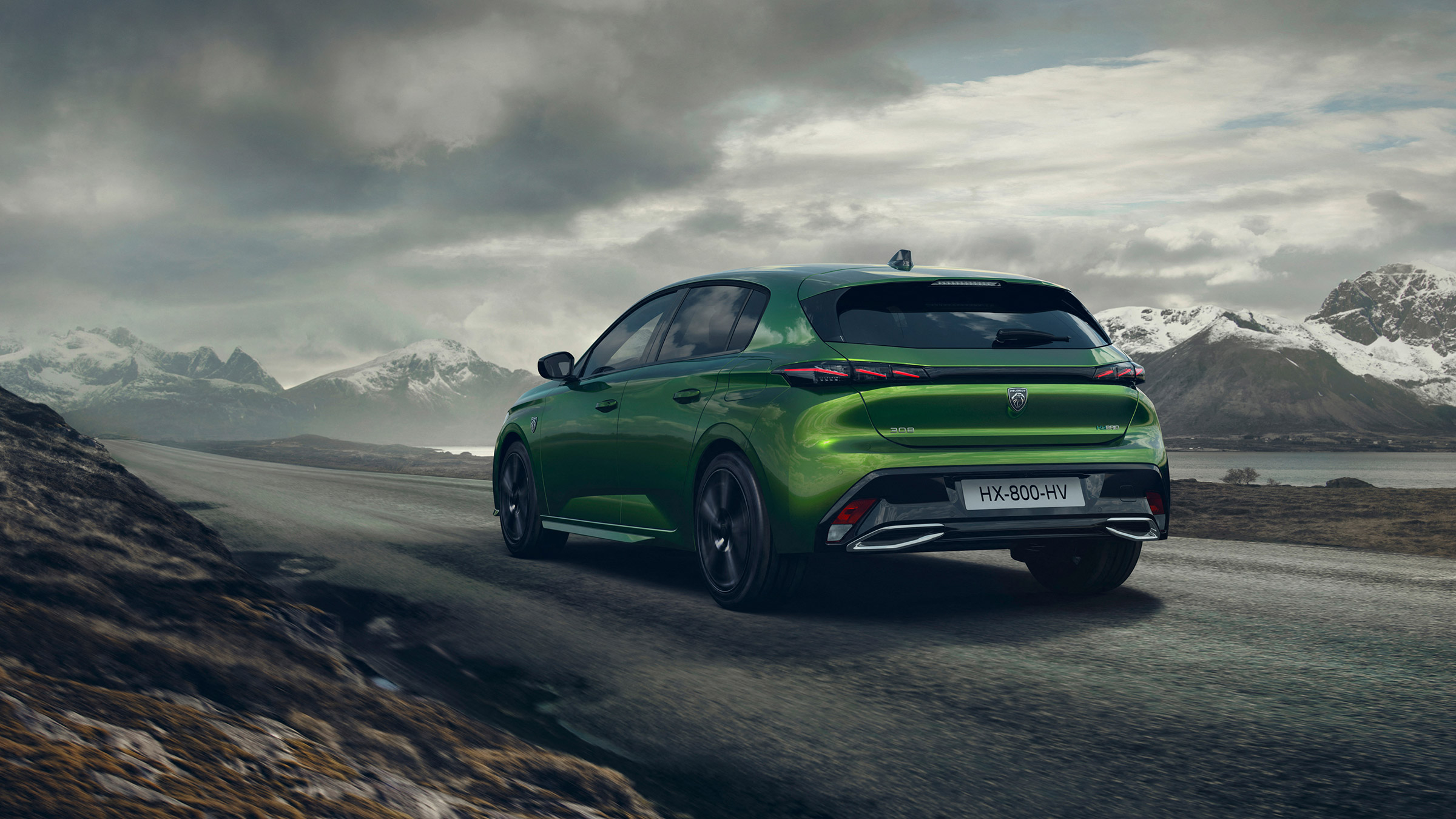 2021 Peugeot 308 - rear tracking