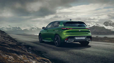 2021 Peugeot 308 - rear tracking