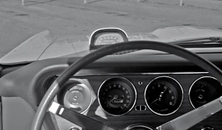Pontiac GTO hood tach