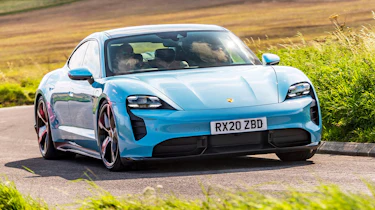 Porsche Taycan front
