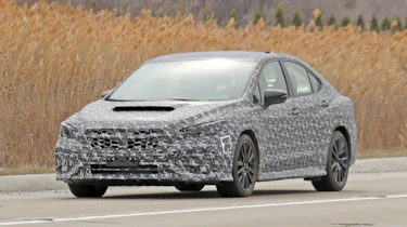 2021 Subaru WRX spied - front quarter