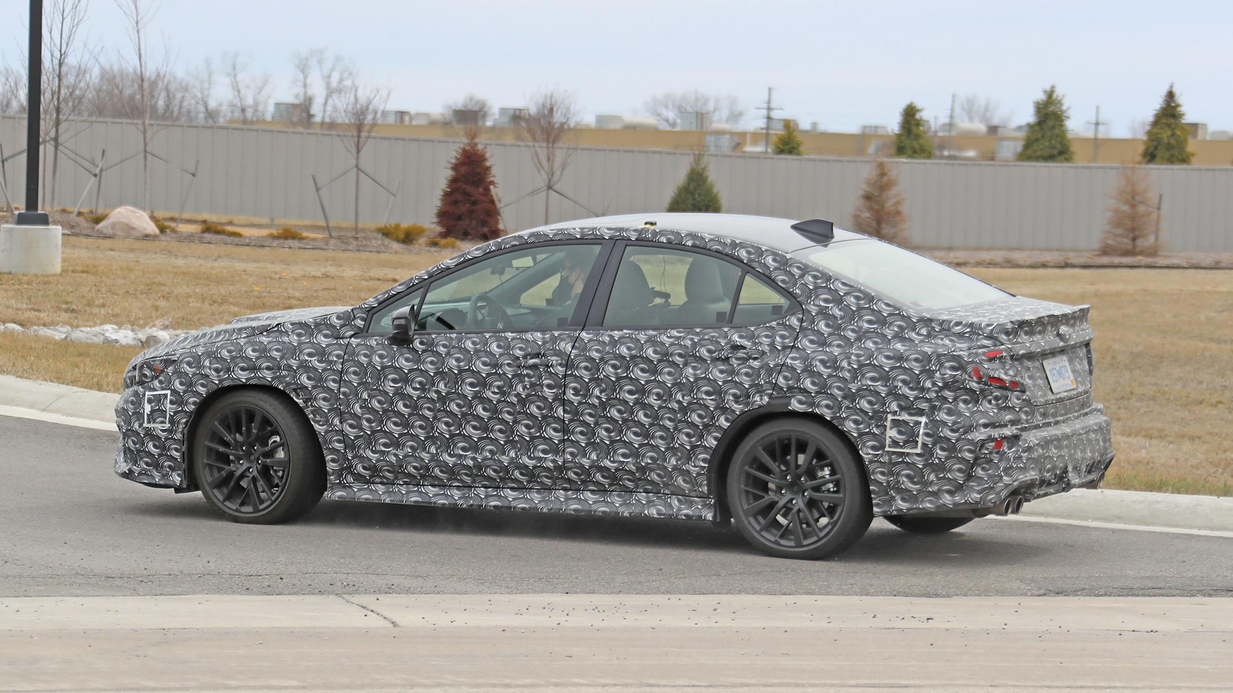 2021 Subaru WRX spied - side 2