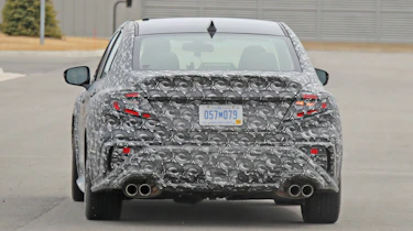2021 Subaru WRX spied - tail