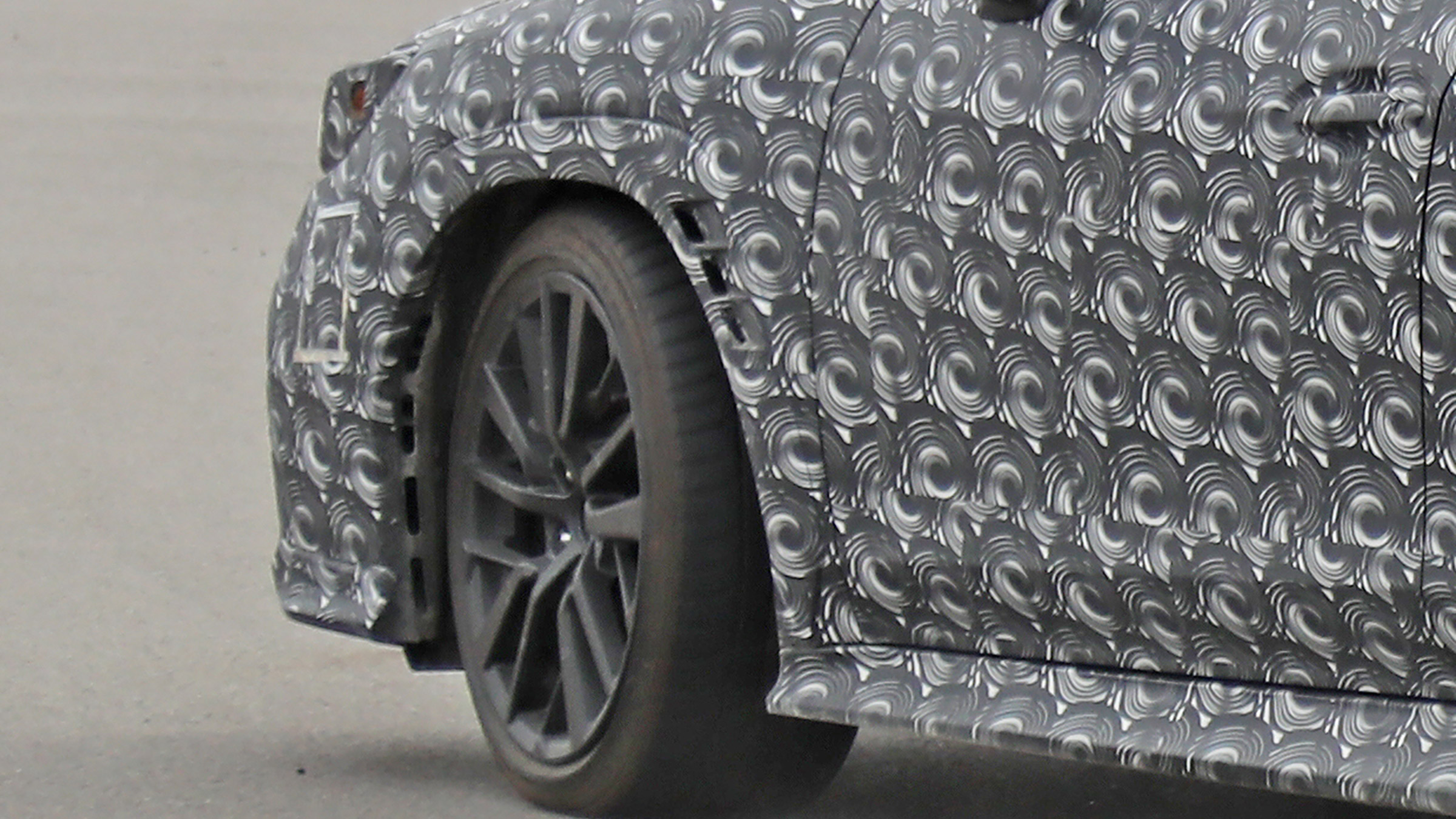 2021 Subaru WRX spied - wheel