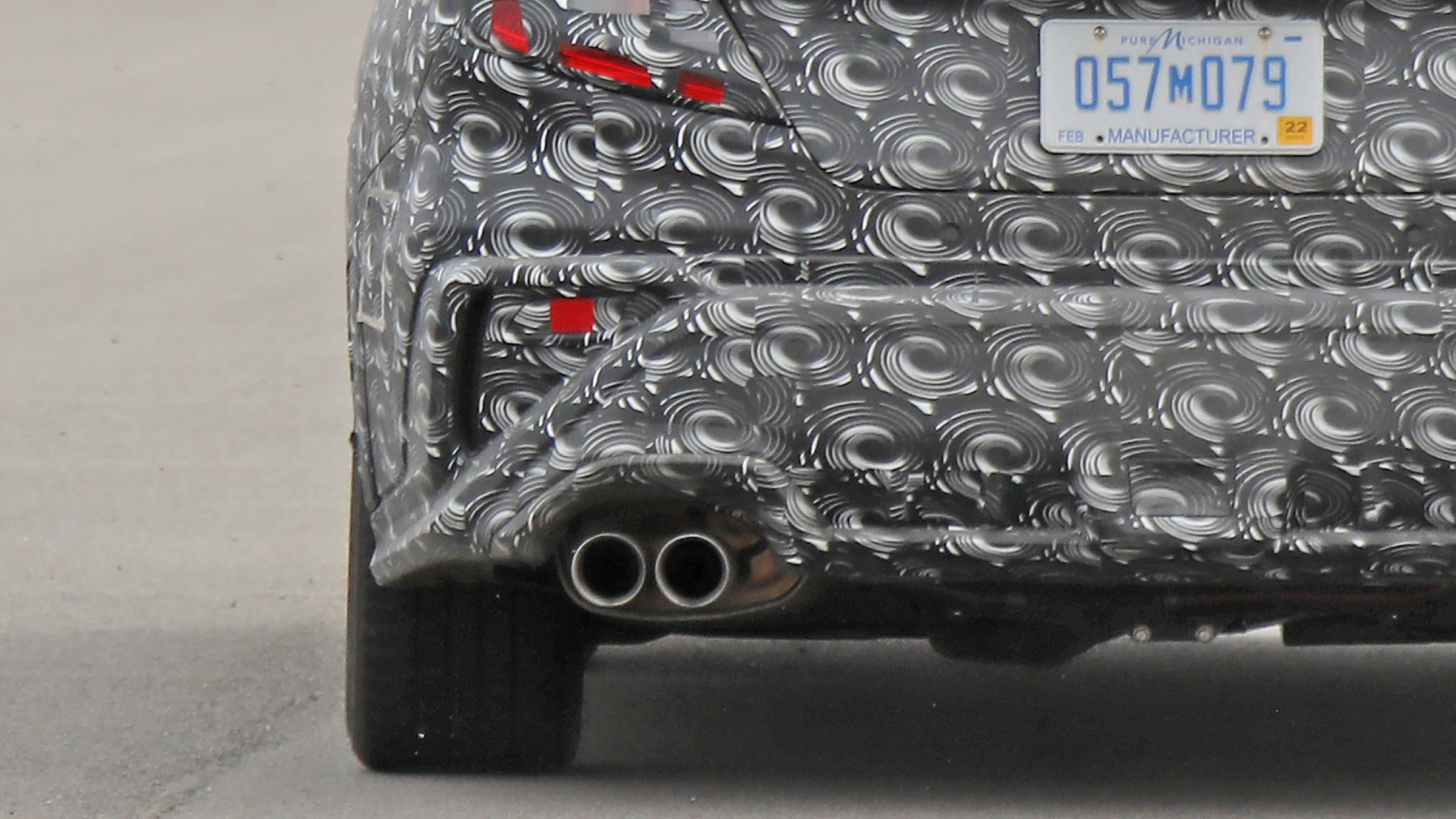 2021 Subaru WRX spied - exhaust