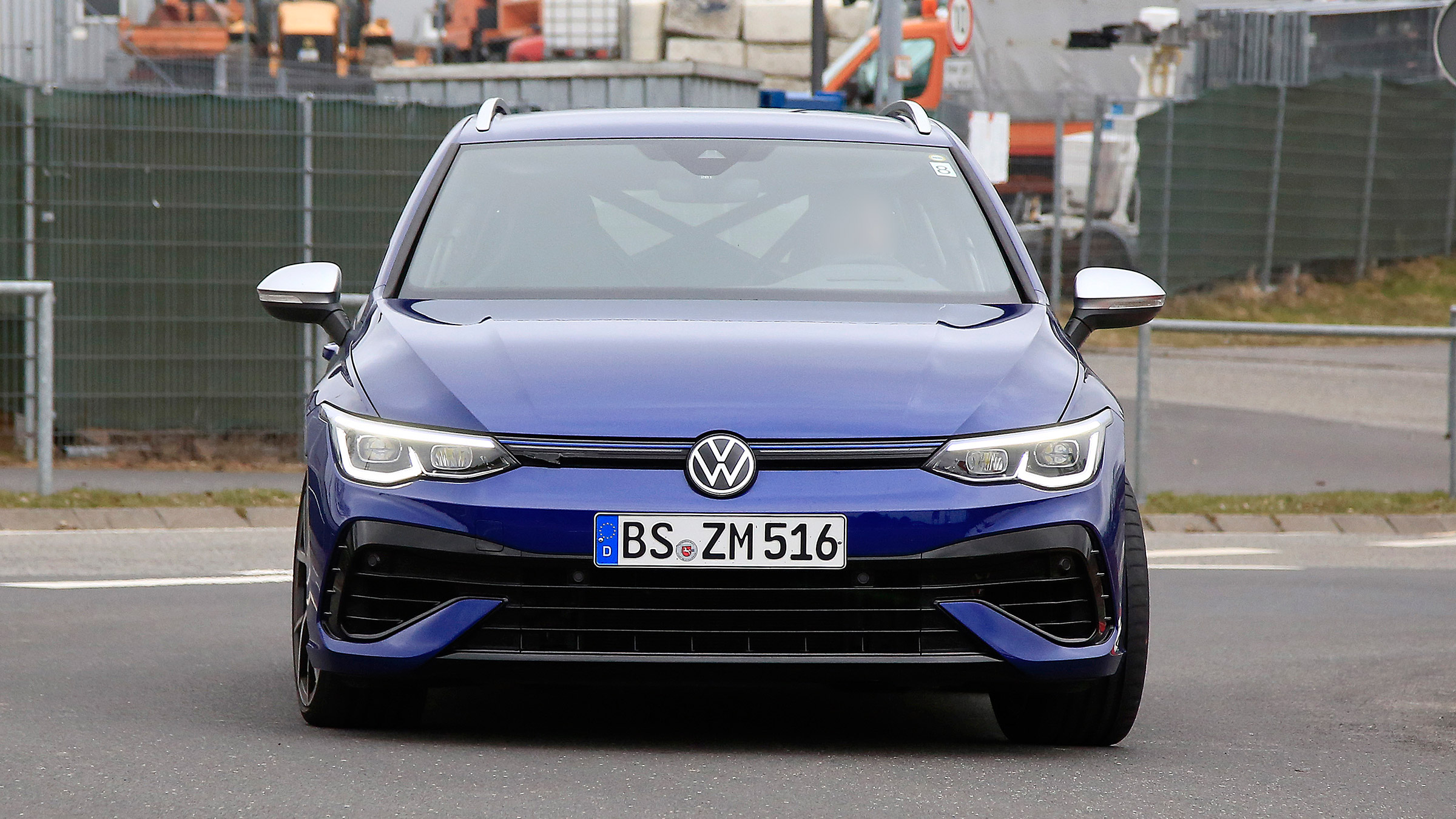 Golf R Estate 2021 spied - nose