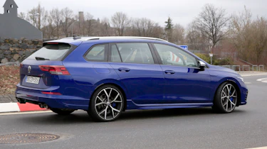 Golf R Estate 2021 spied - rear quarter