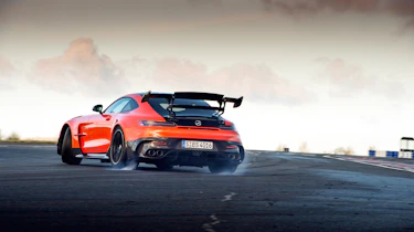 Mercedes-AMG GT Black Series - rear tracking