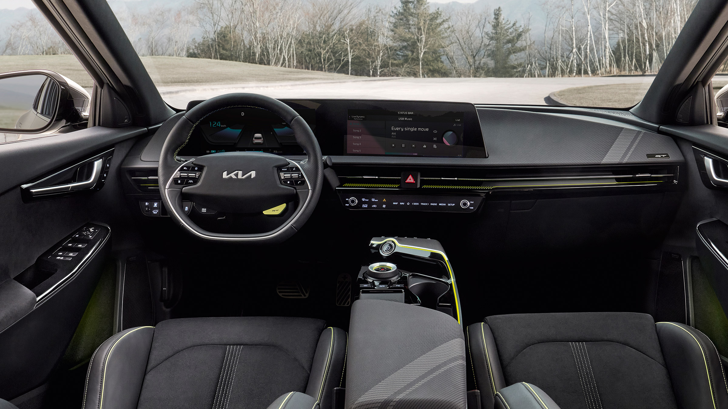 576bhp Kia EV6 GT revealed – interior