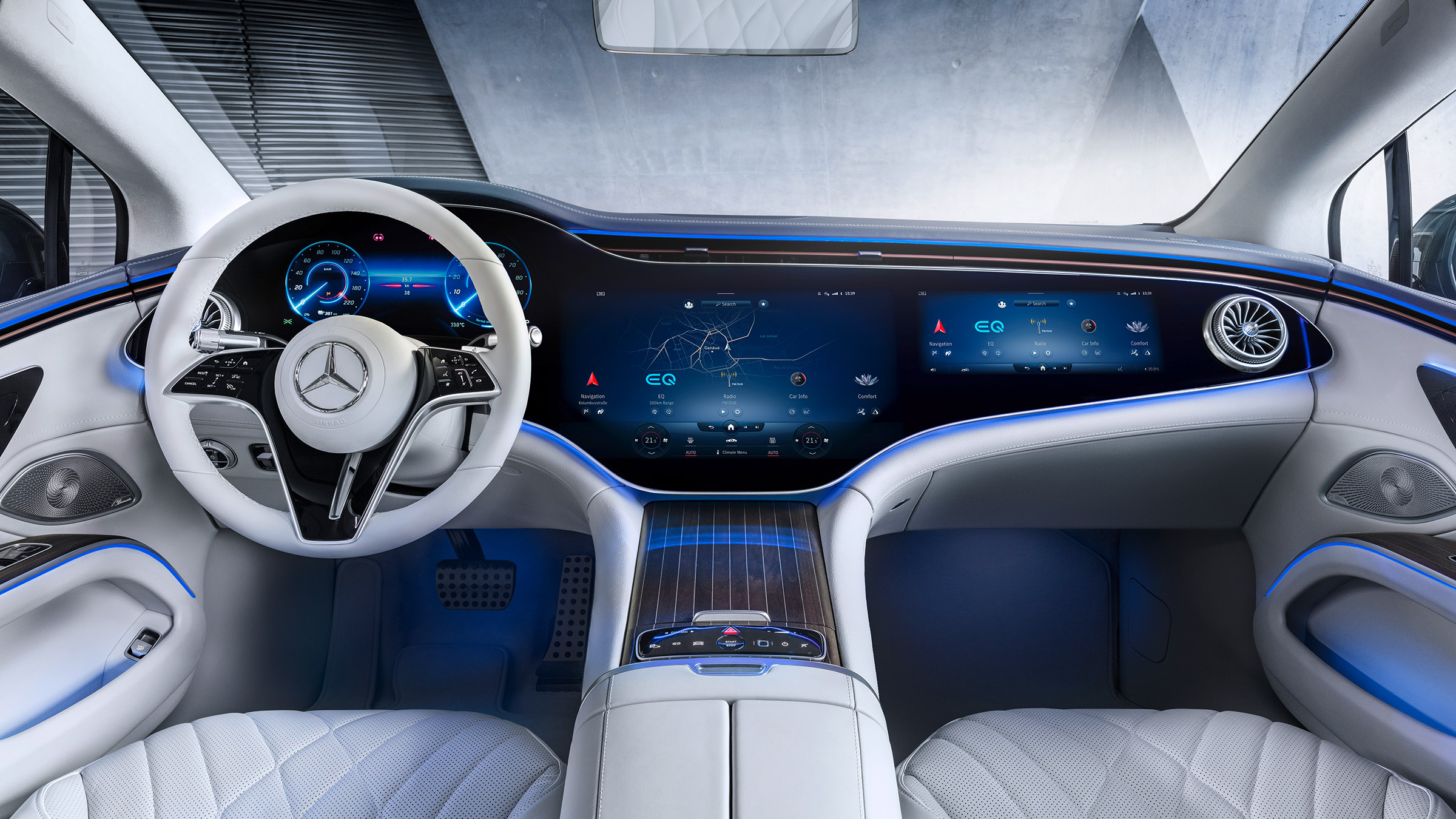 Mercedes-Benz EQS – cabin