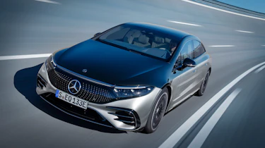 Mercedes-Benz EQS – tracking