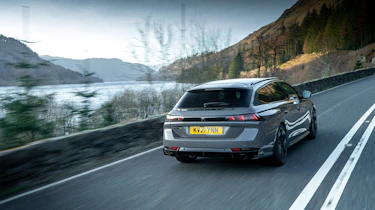 Peugeot 508 PSE – rear tracking