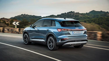 Audi Q4 e-tron – rear tracking