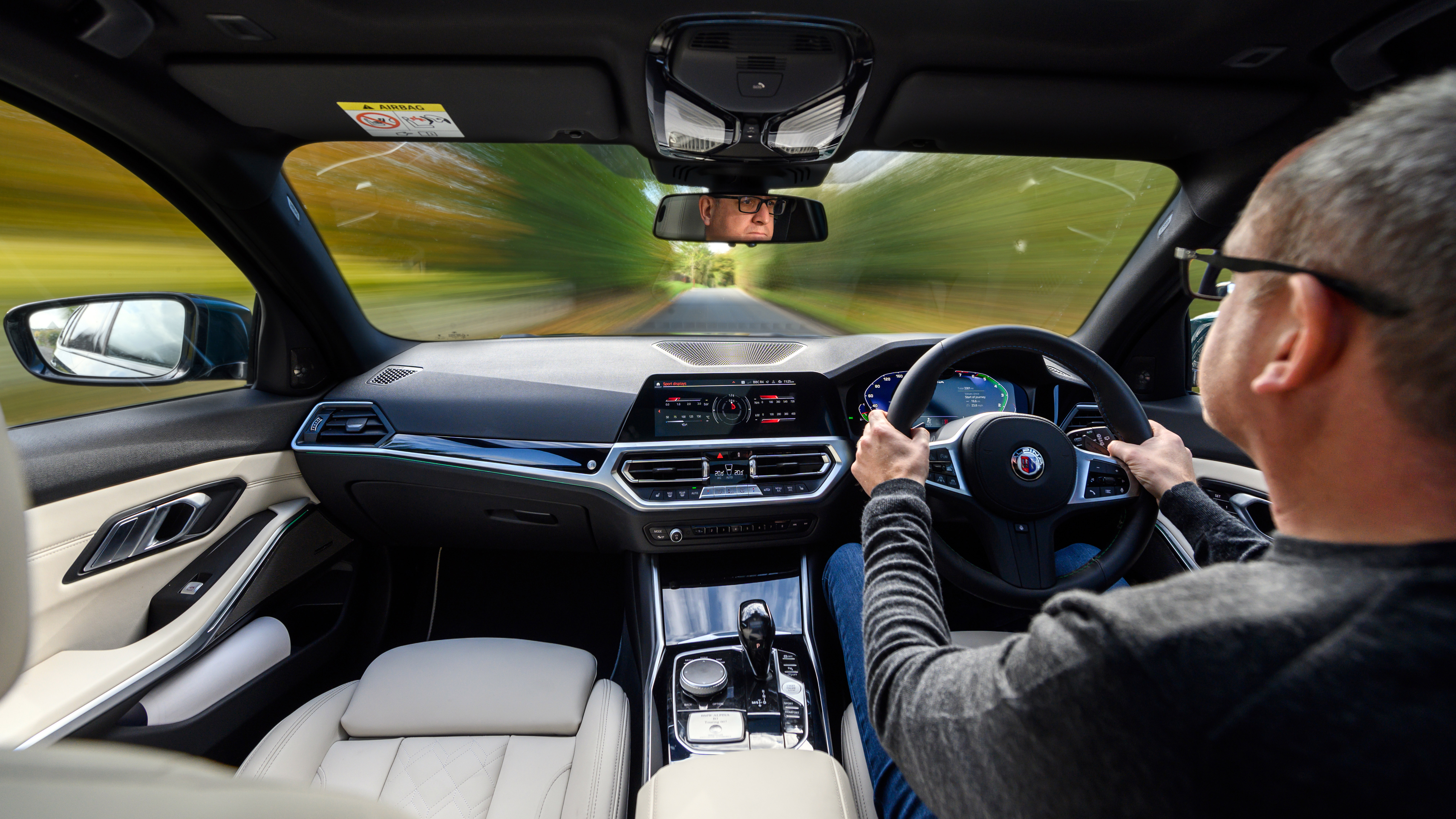 Alpina B3 Touring – dash