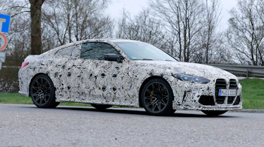 BMW M4 CS prototype 2021 - front quarter