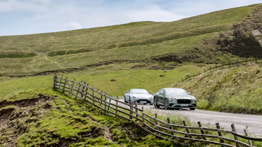 Bentley Continental GT V8 and Aston Martin Vantage