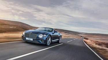 Bentley Continental GT Convertible Speed – front tracking