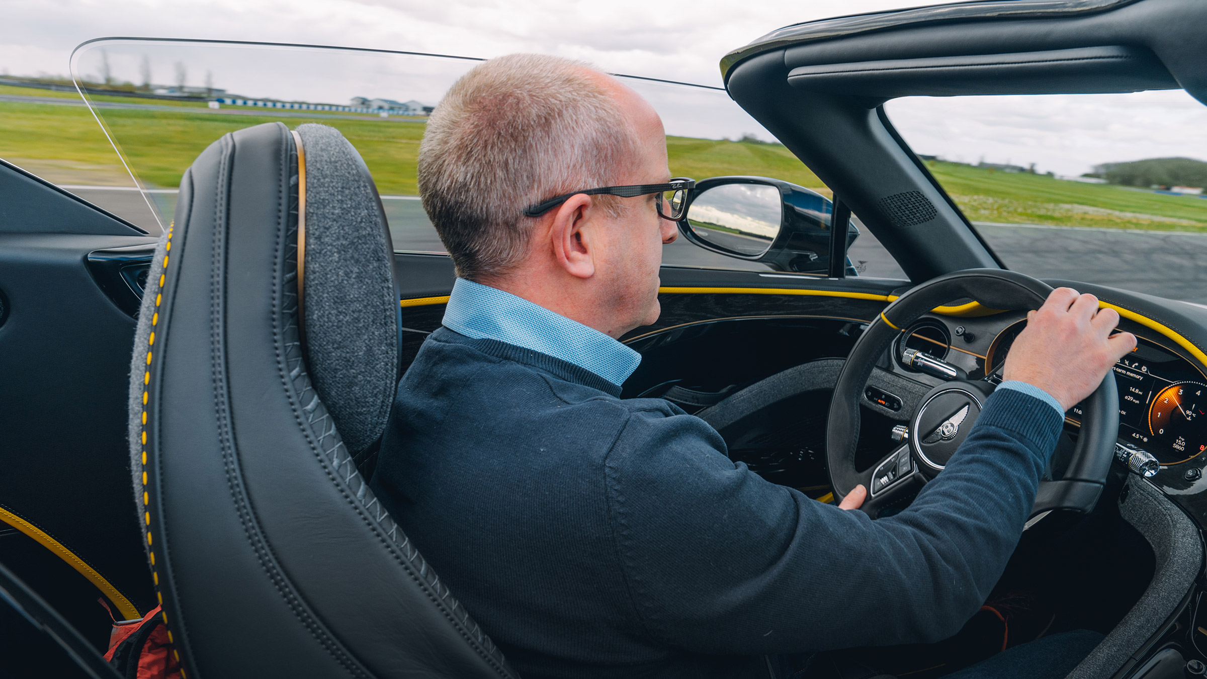 Bentley Bacalar dev - interior driving
