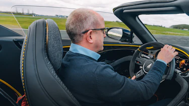 Bentley Bacalar dev - interior driving