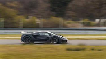 Lotus Evija testing – side