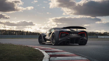 Lotus Evija testing – rear