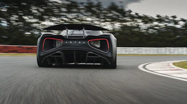 Lotus Evija testing – rear cornering