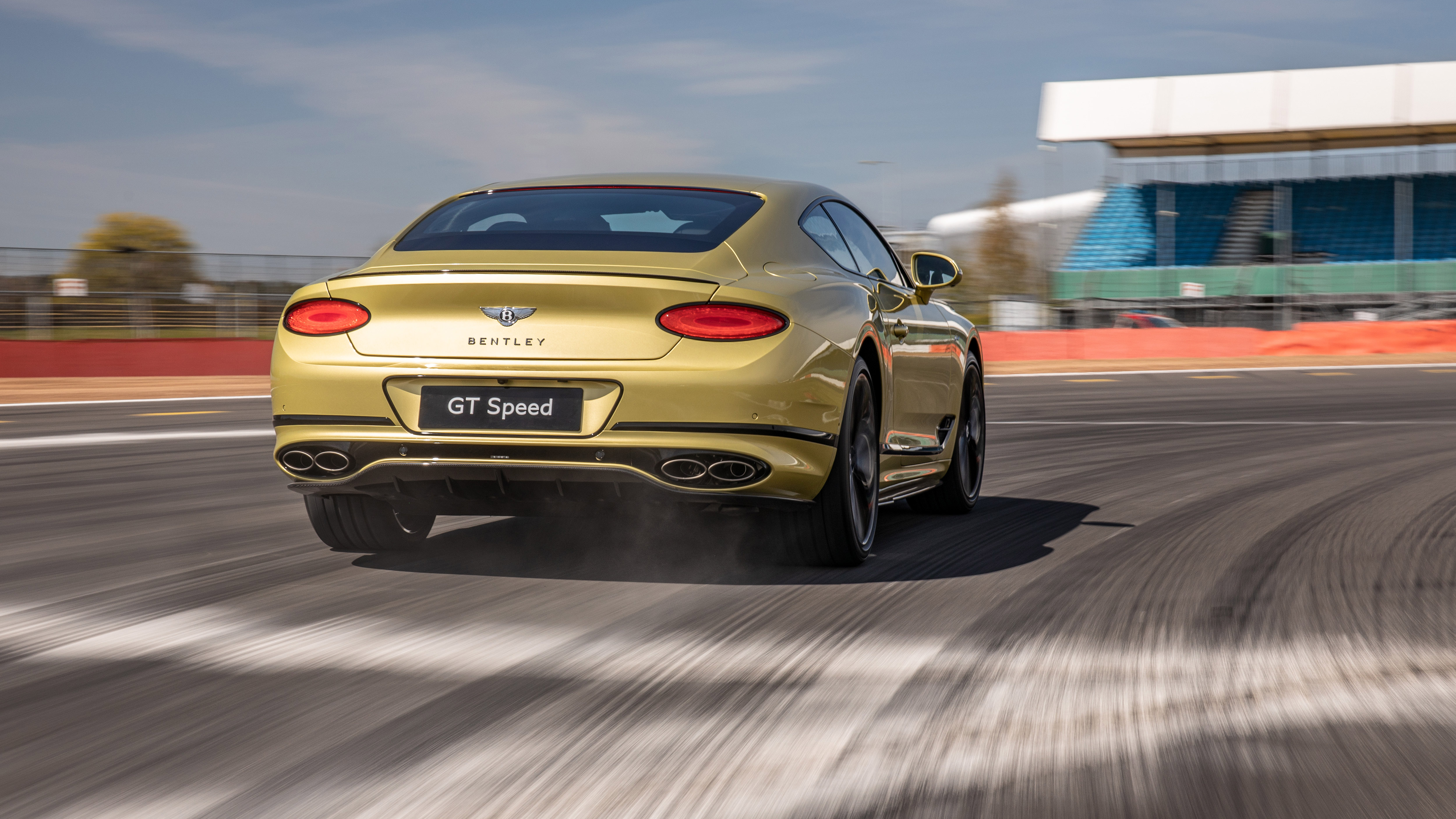 Bentley Continental GT Speed UK – rear tracking