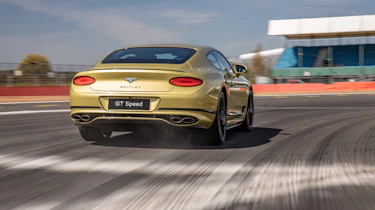 Bentley Continental GT Speed UK – rear tracking