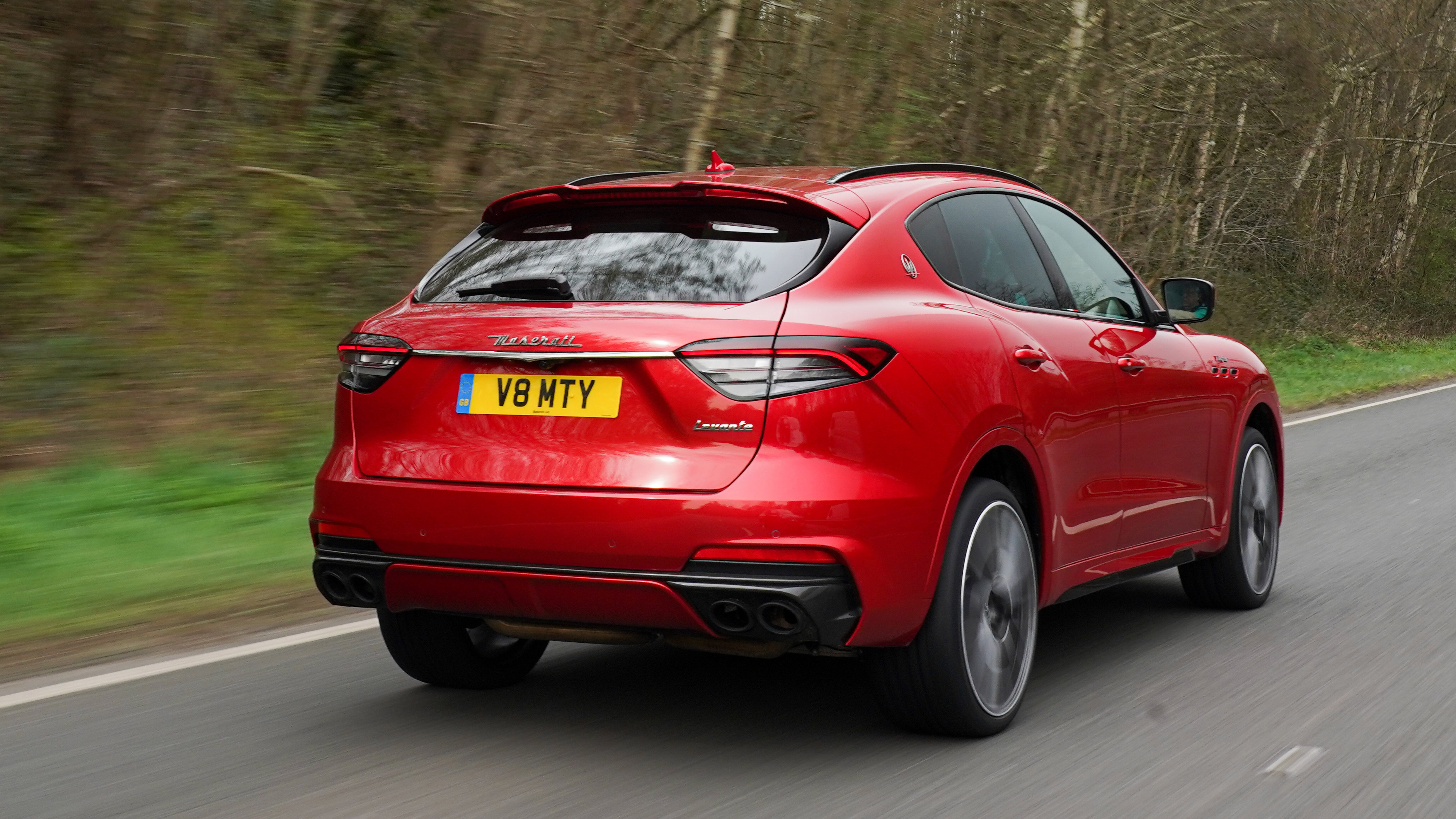 Maserati Levante Trofeo – rear tracking