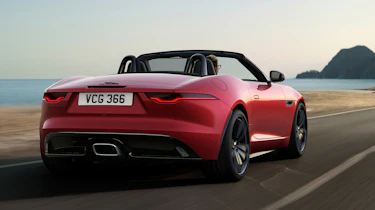 Jaguar F-type R-Dynamic Black rear