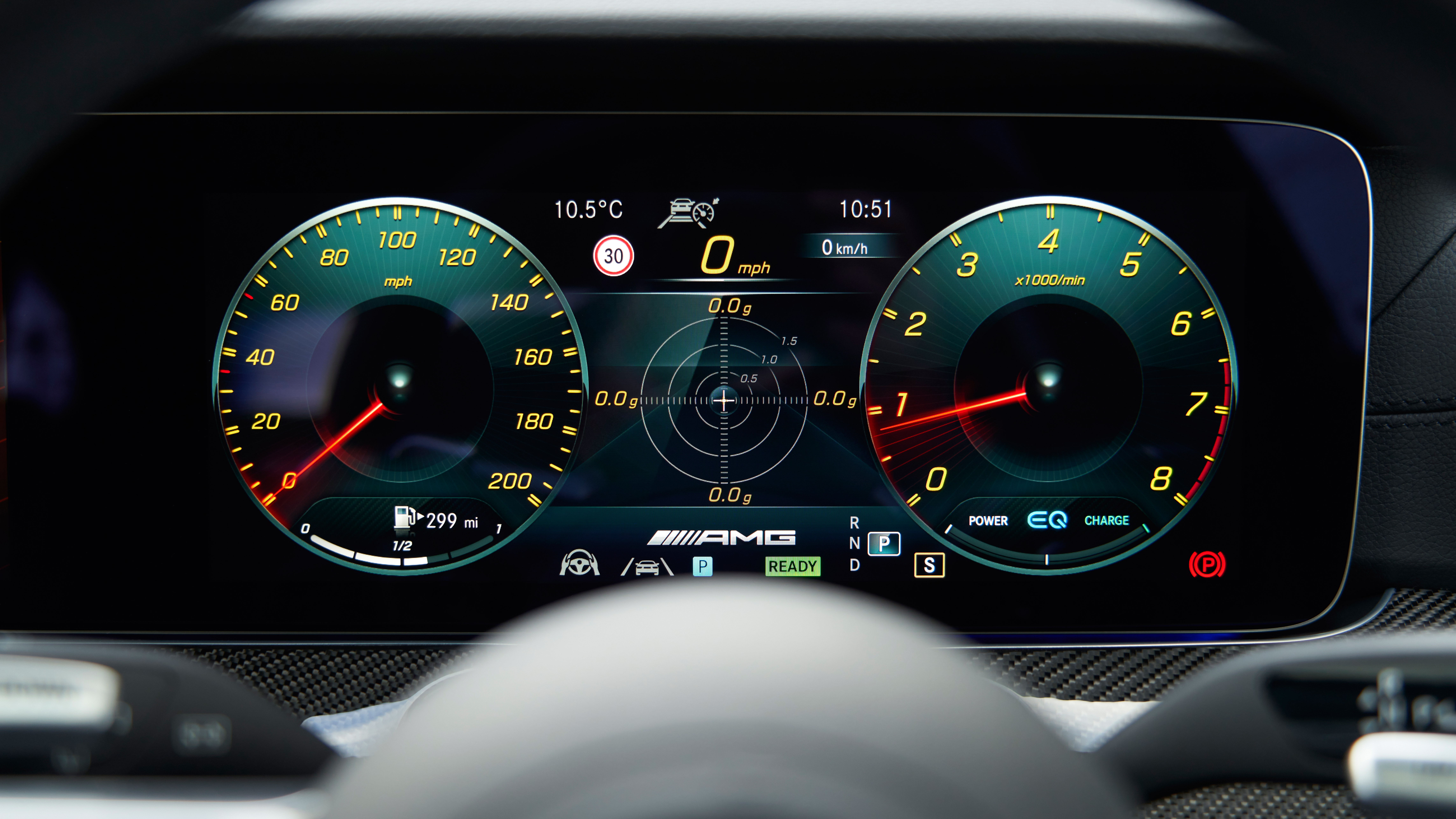 2021 Mercedes-AMG E53 4Matic+ Estate - dial pack
