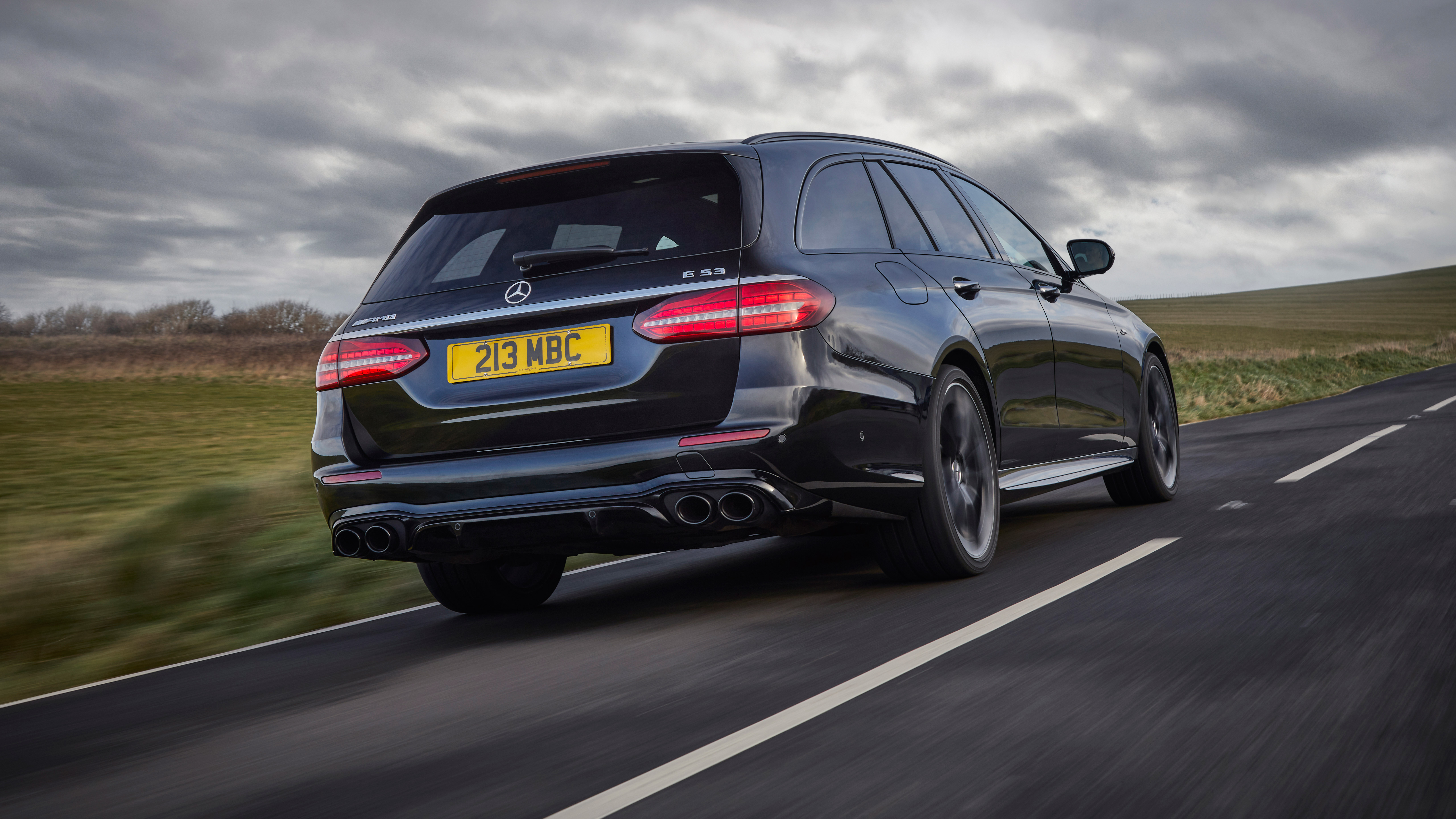 2021 Mercedes-AMG E53 4Matic+ Estate - rear tracking