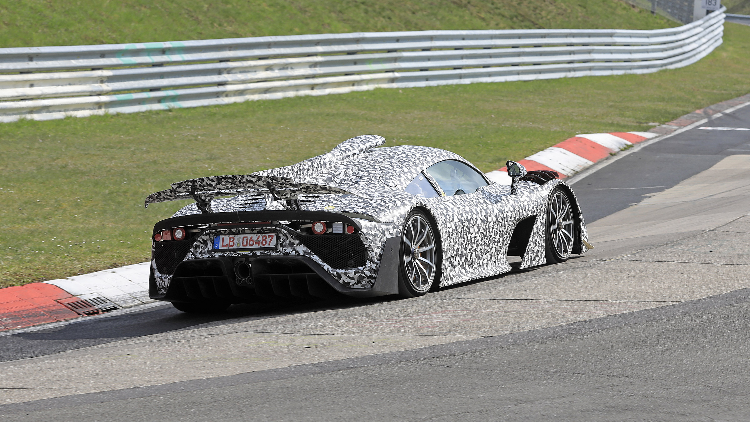 Mercedes-AMG Project One – rear quarter