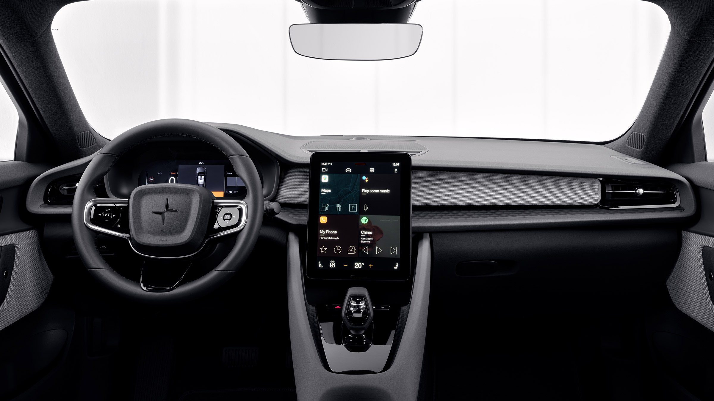 2021 Polestar 2 – cabin