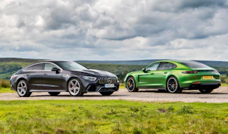 Porsche Panamera GTS v Mercedes-AMG GT63 4-Door Coupé
