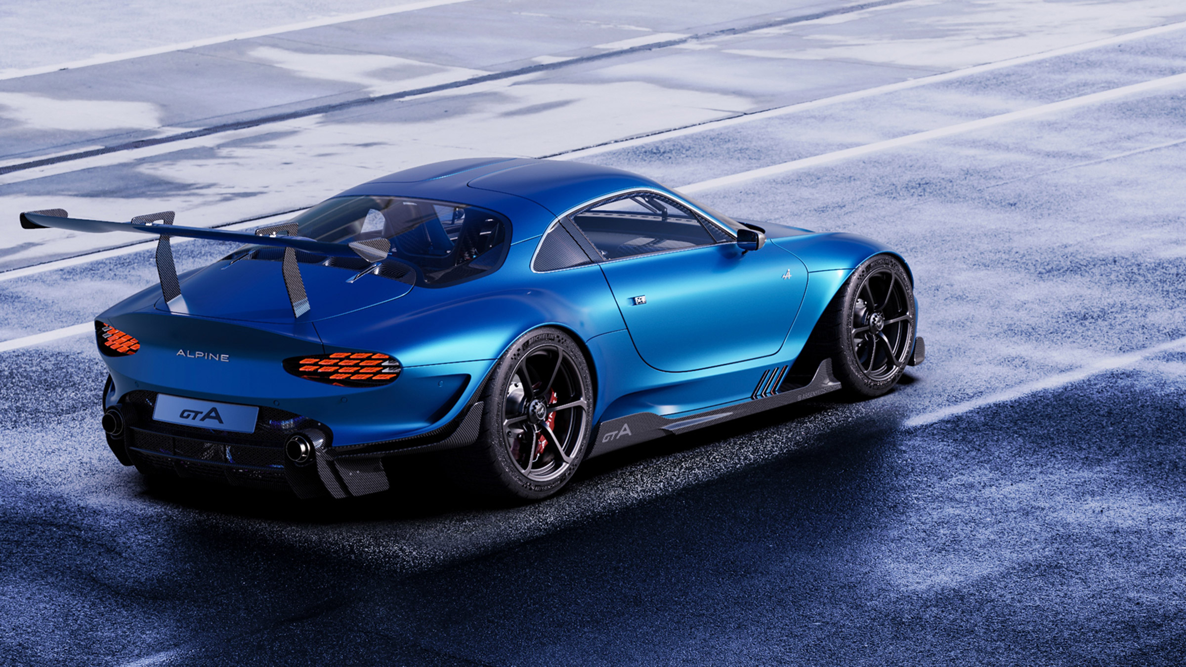 Alpine A110 GTA concept – rear quarter