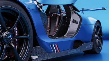 Alpine A110 GTA concept – door shut