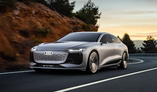 Audi A6 e-tron Concept - front tracking