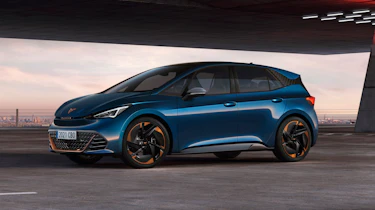 Cupra Born reveal – front quarter