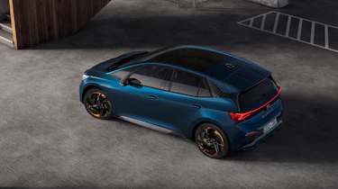 Cupra Born reveal – top rear