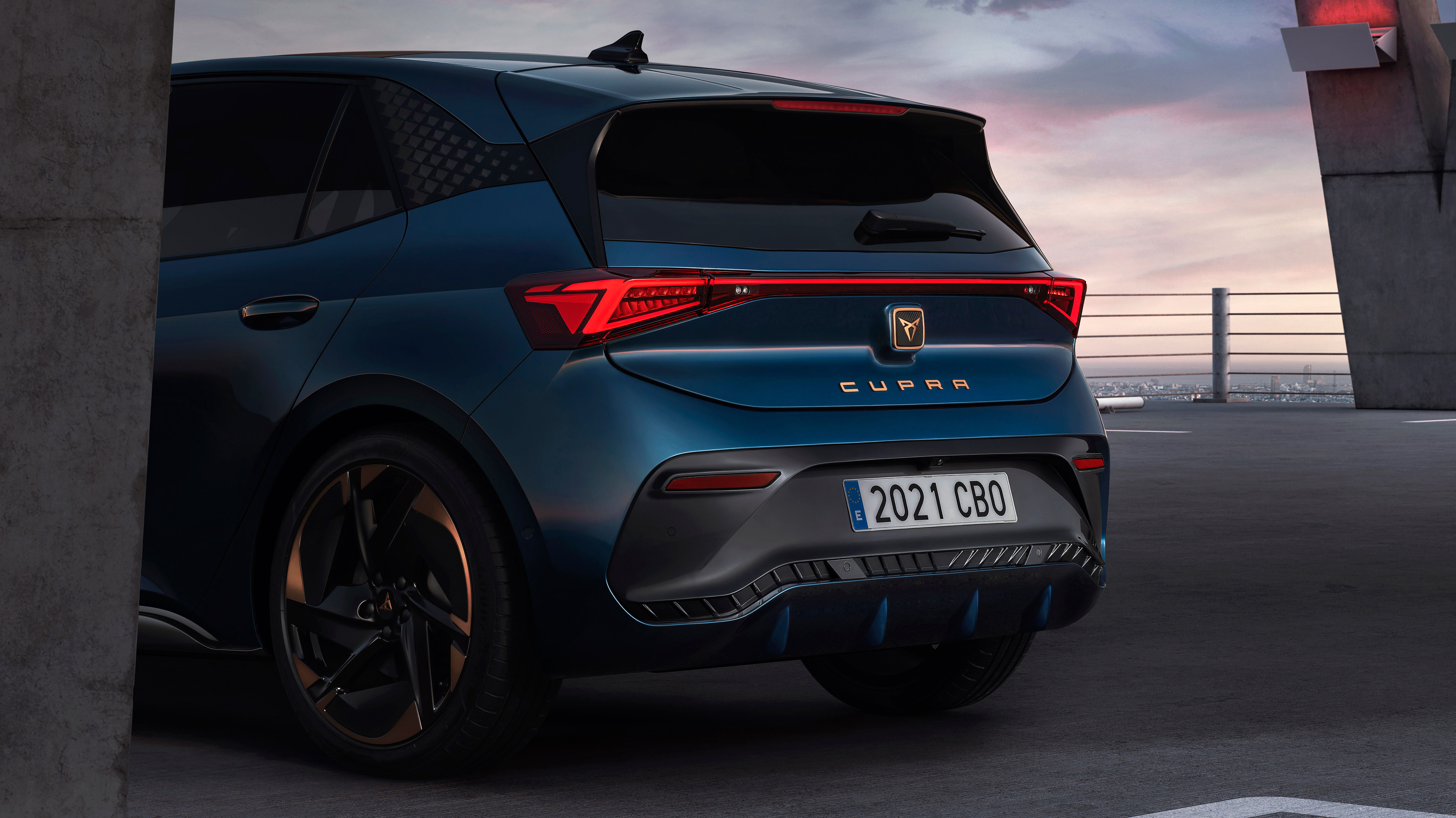 Cupra Born reveal – rear lights
