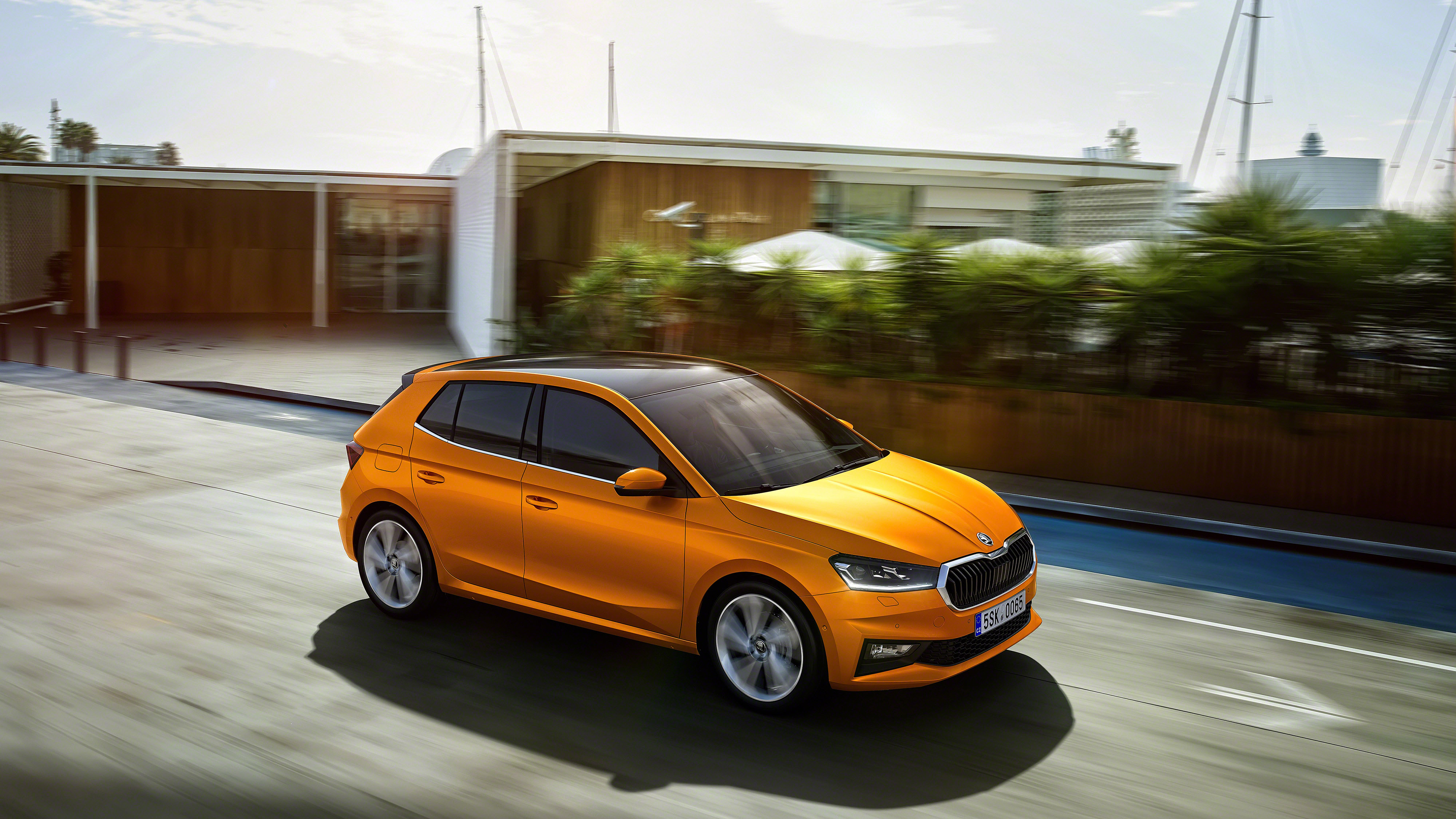 2022 Skoda Fabia render – top