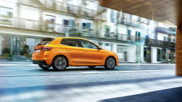 2022 Skoda Fabia render – rear tracking