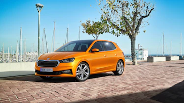 2022 Skoda Fabia render – front quarter