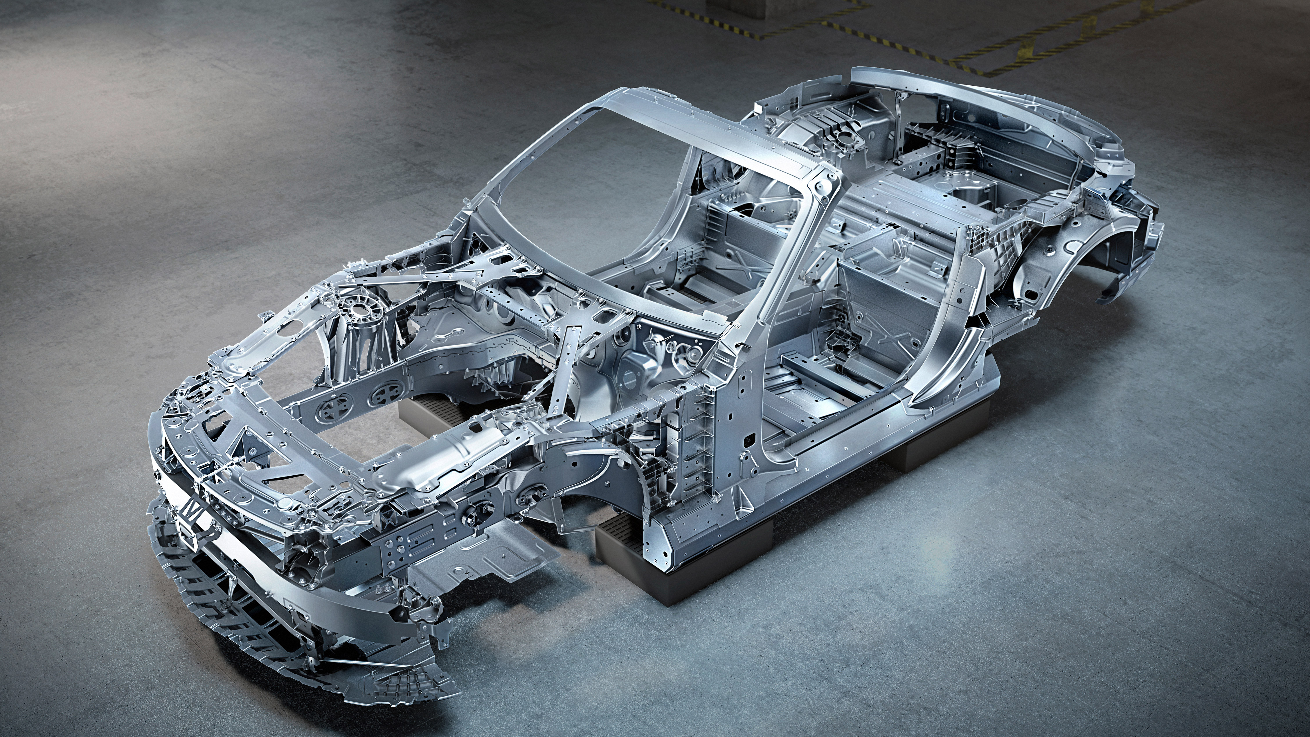 Mercedes SL structure 3
