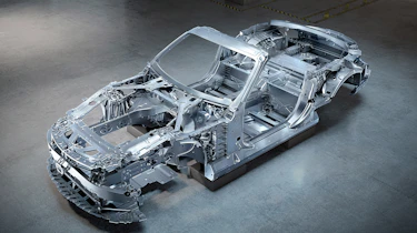 Mercedes SL structure 3