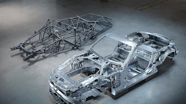 Mercedes SL structure 2